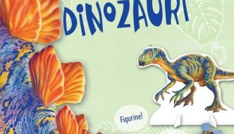 3 cărți interactive cu dinozauri